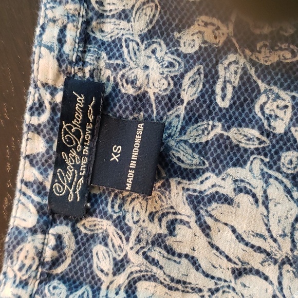 Lucky Brand Button Up Blouse - Picture 4 of 5